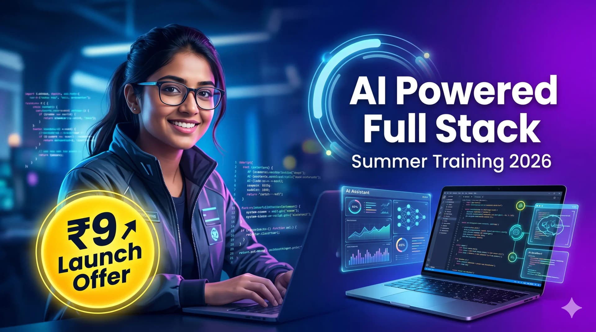 AI Powered Full Stack Web Development Summer Training 2026